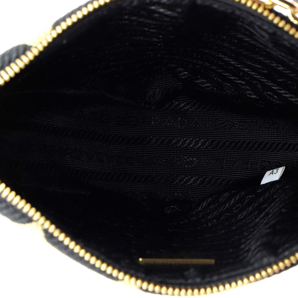 Prada Symbole Triangle Bag Jacquard #204488P20B - Picture 5 of 6
